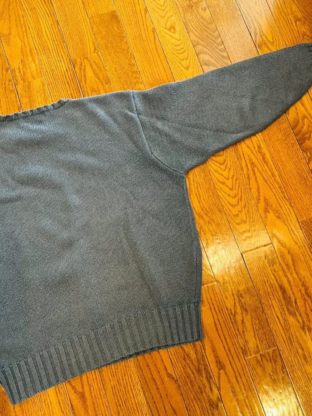 Vintage 90's Polo Ralph Lauren Men’s Cable Knit Fisherman Sweater Size XL Chunky